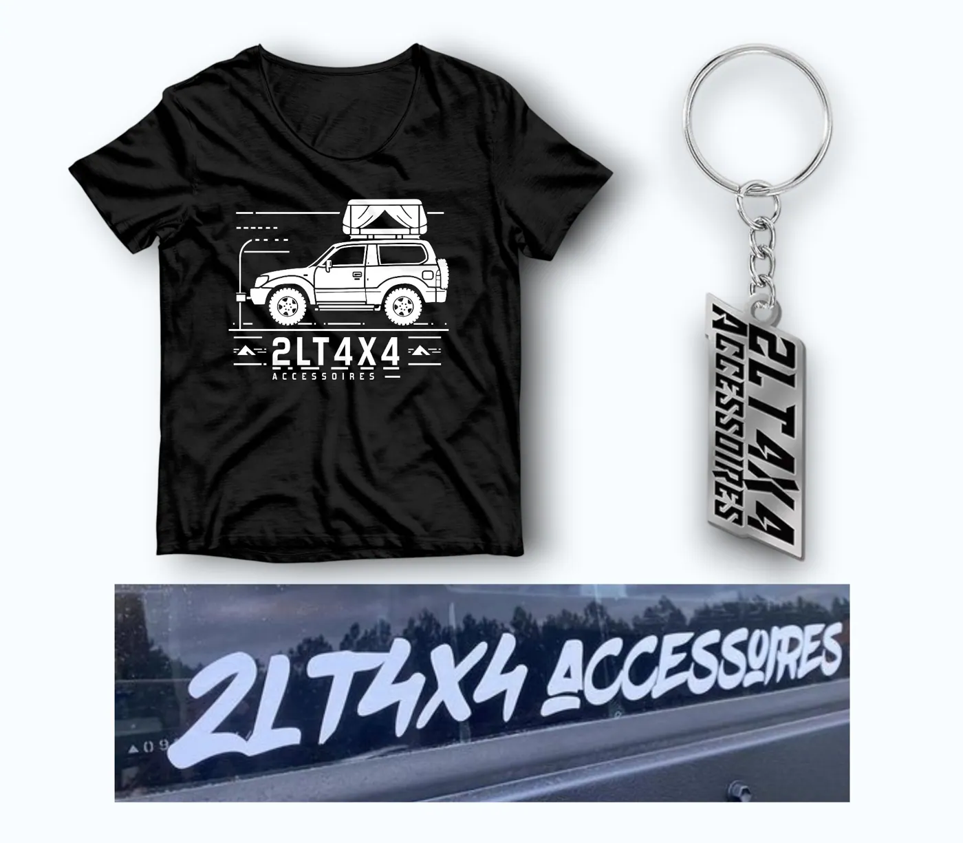 Pack Team : T-shirt + Stickers + Porte clé